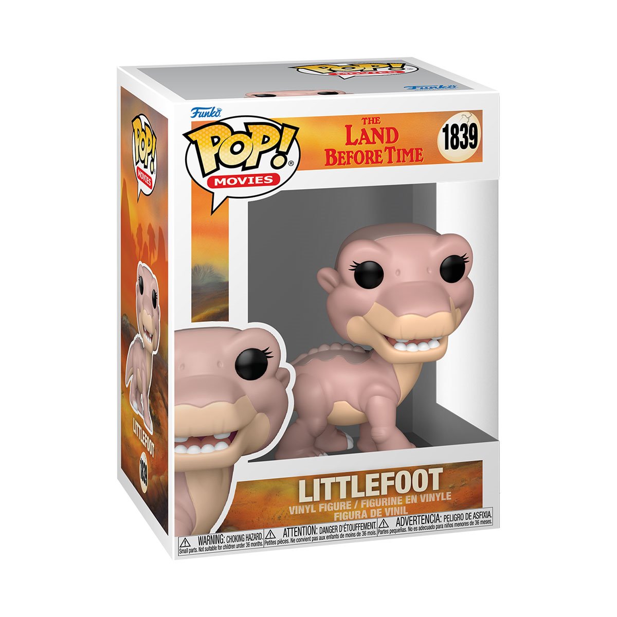 The Land Before Time Littlefoot Funko Pop! Vinyl Figure #1839 - Image 2