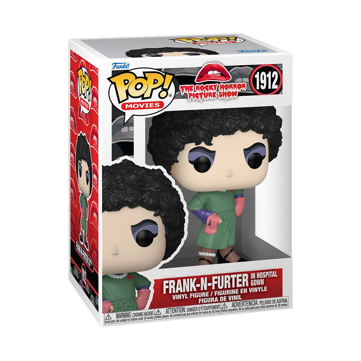 The Rocky Horror Picture Show Frank-N-Furter in Hospital Gown Wave 2 Funko Pop! Vinyl Figure #1912 - Image 2