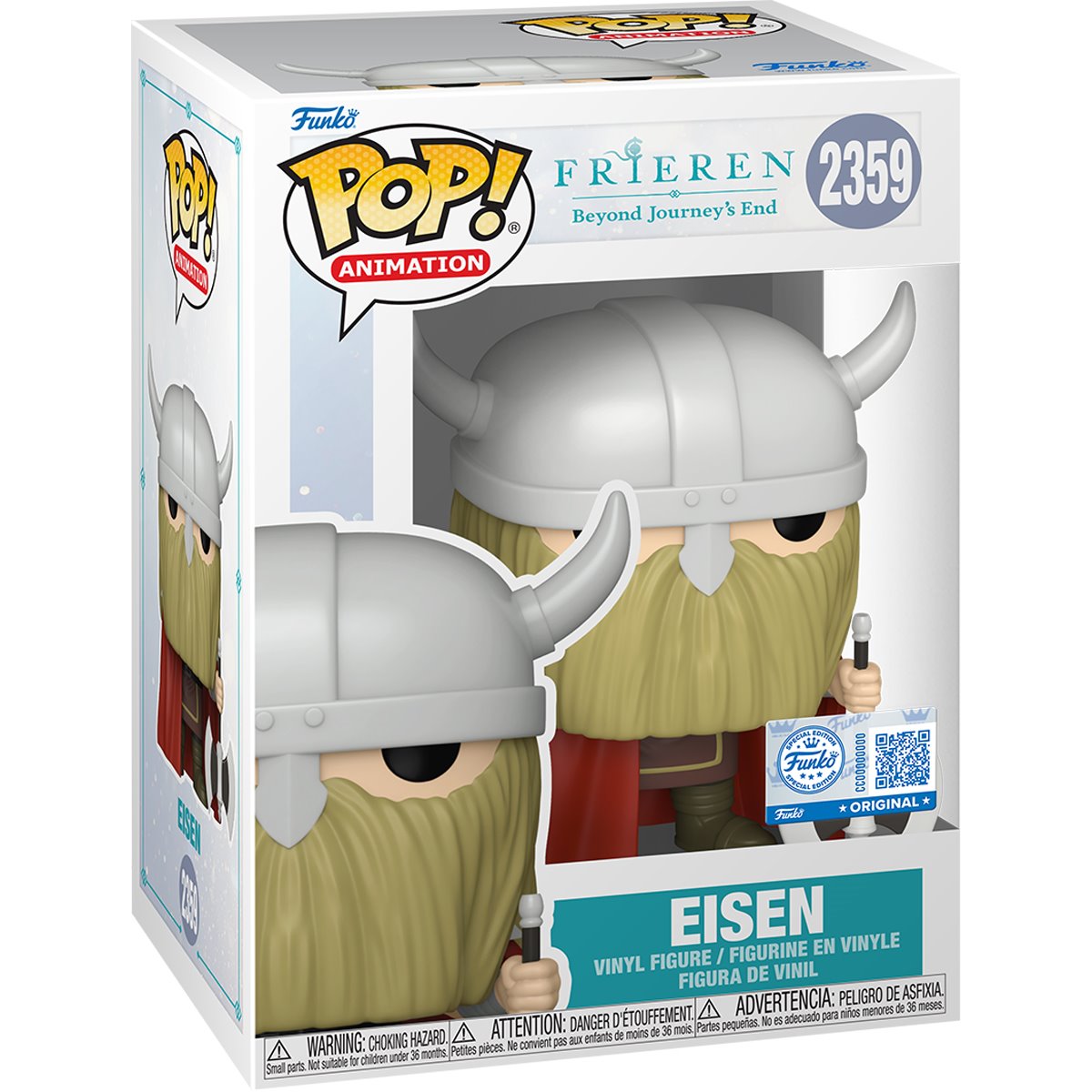 Frieren: Beyond Journey’s End Eisen Funko Pop! Vinyl Figure #2359 - Specialty - Image 2