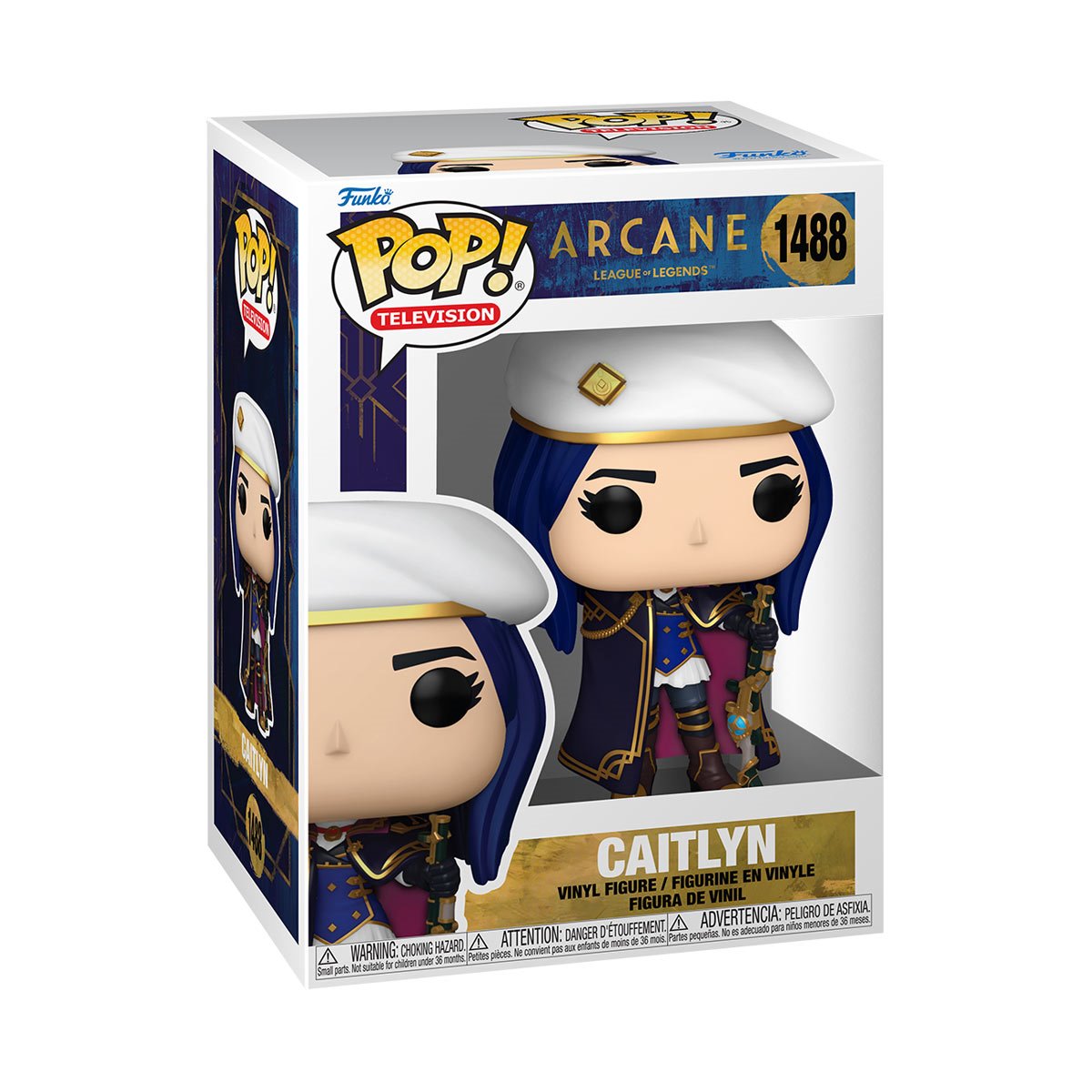 Arcane: League of Legends Caitlyn Funko Pop! Vinyl Figure #1488 - Image 2