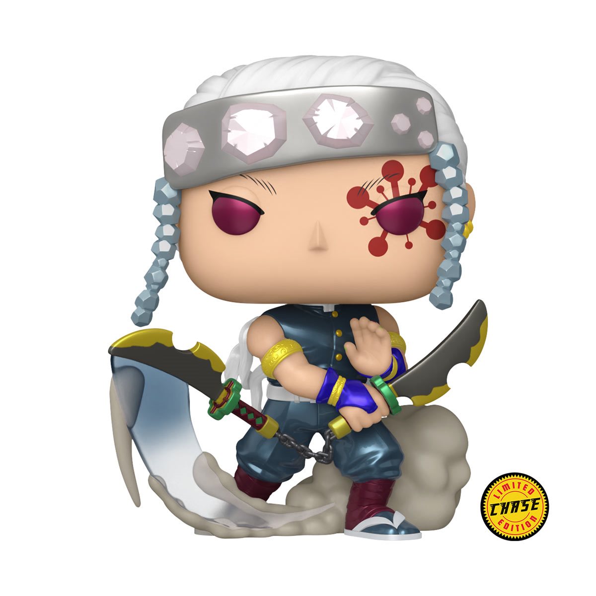 Demon Slayer Tengen Uzui Funko Pop! Vinyl Figure #1533 - Image 4