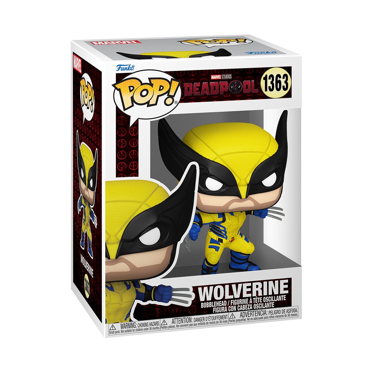 Deadpool & Wolverine Wolverine Funko Pop! Vinyl Figure #1363 - Image 3