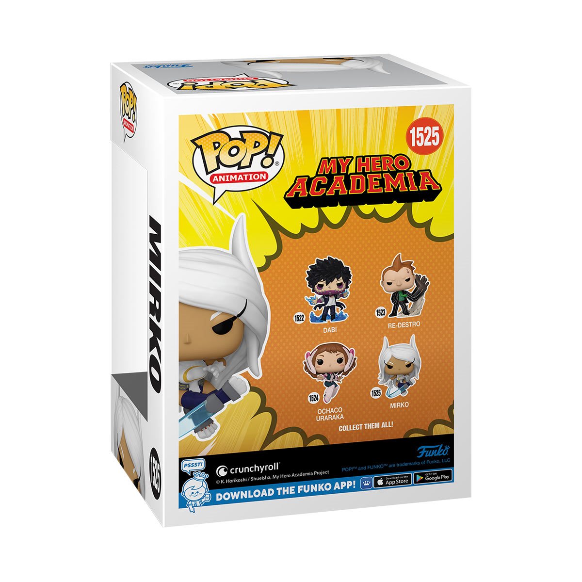My Hero Academia Mirko Funko Pop! Vinyl Figure #1525 - Image 3