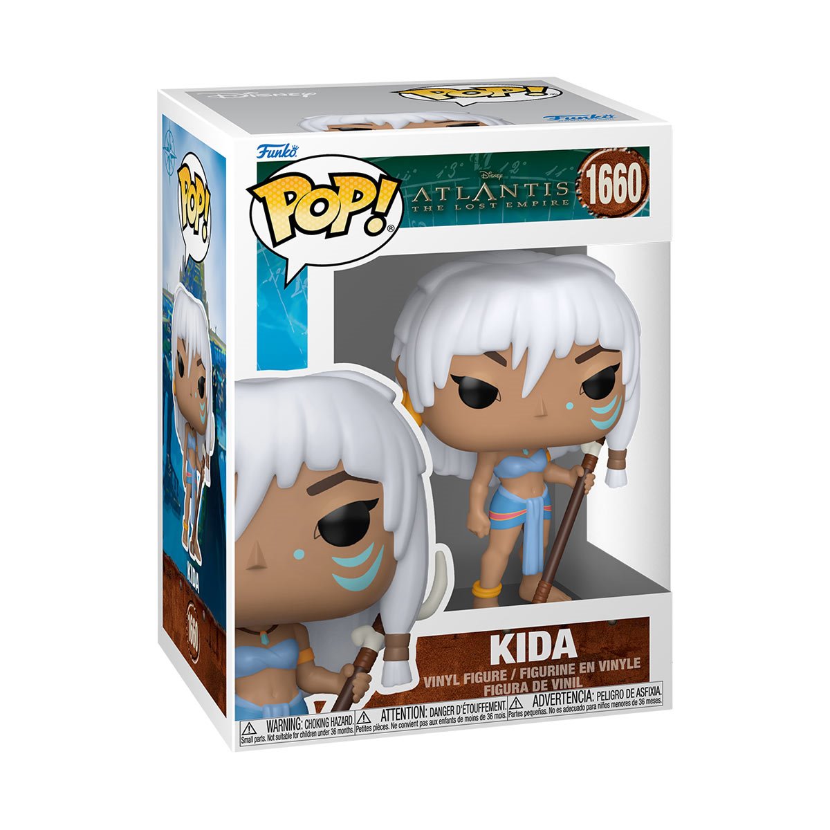 Atlantis: The Lost Empire Kida Funko Pop! Vinyl Figure #1660 - Image 2