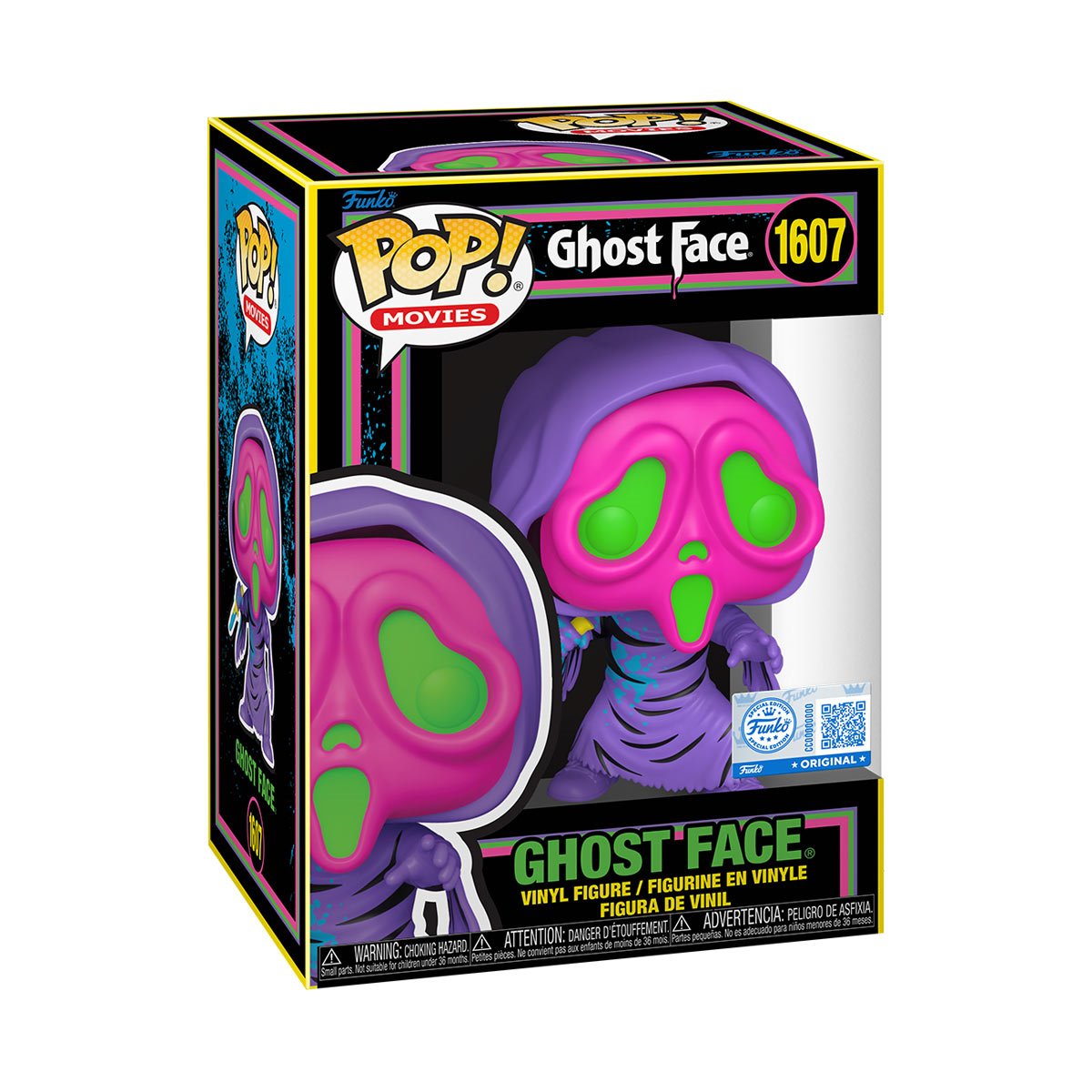 Scream Ghost Face Black Light Funko Pop! Vinyl Figure #1607 - Image 2