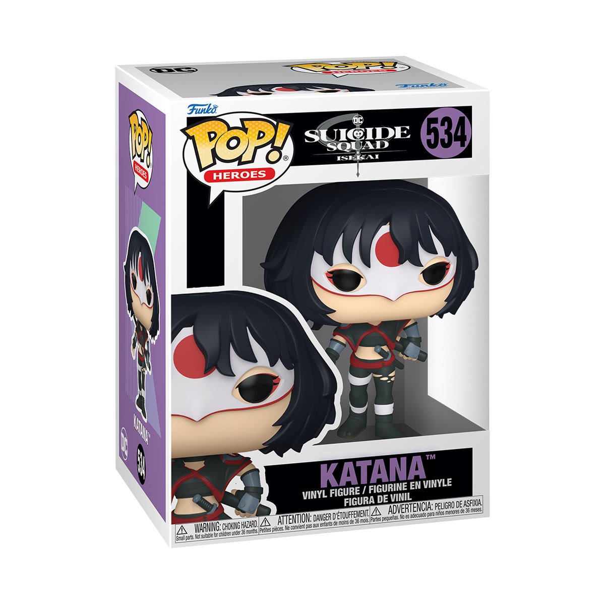 Suicide Squad Isekai Katana Funko Pop! Vinyl Figure #534 - Image 2