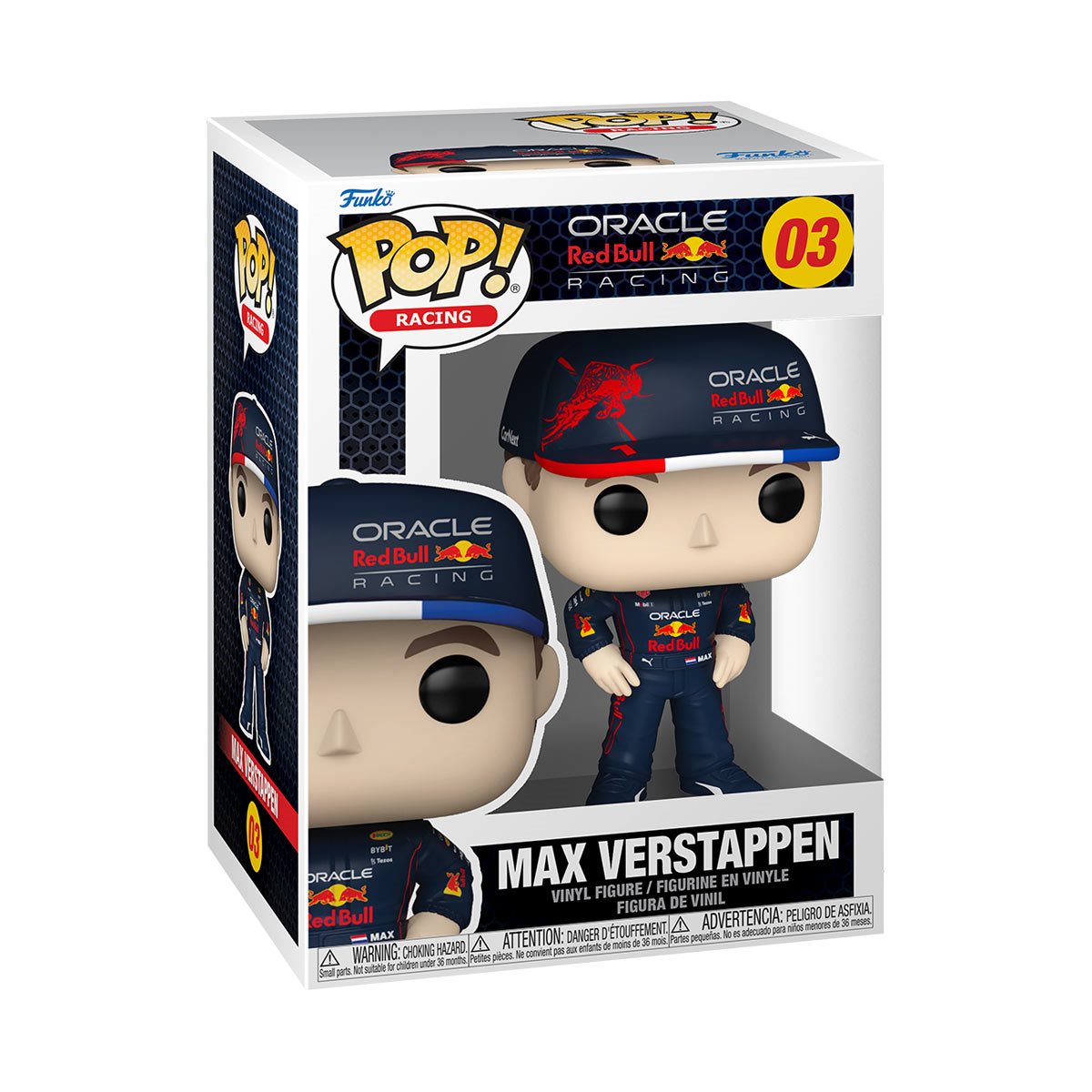 Formula 1 Max Verstappen Funko Pop! Vinyl Figure #03 - Image 2