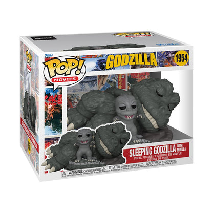 Godzilla Sleeping Godzilla with Minizilla Super 3-Inch Funko Pop! Vinyl Figure #1954 - Image 2