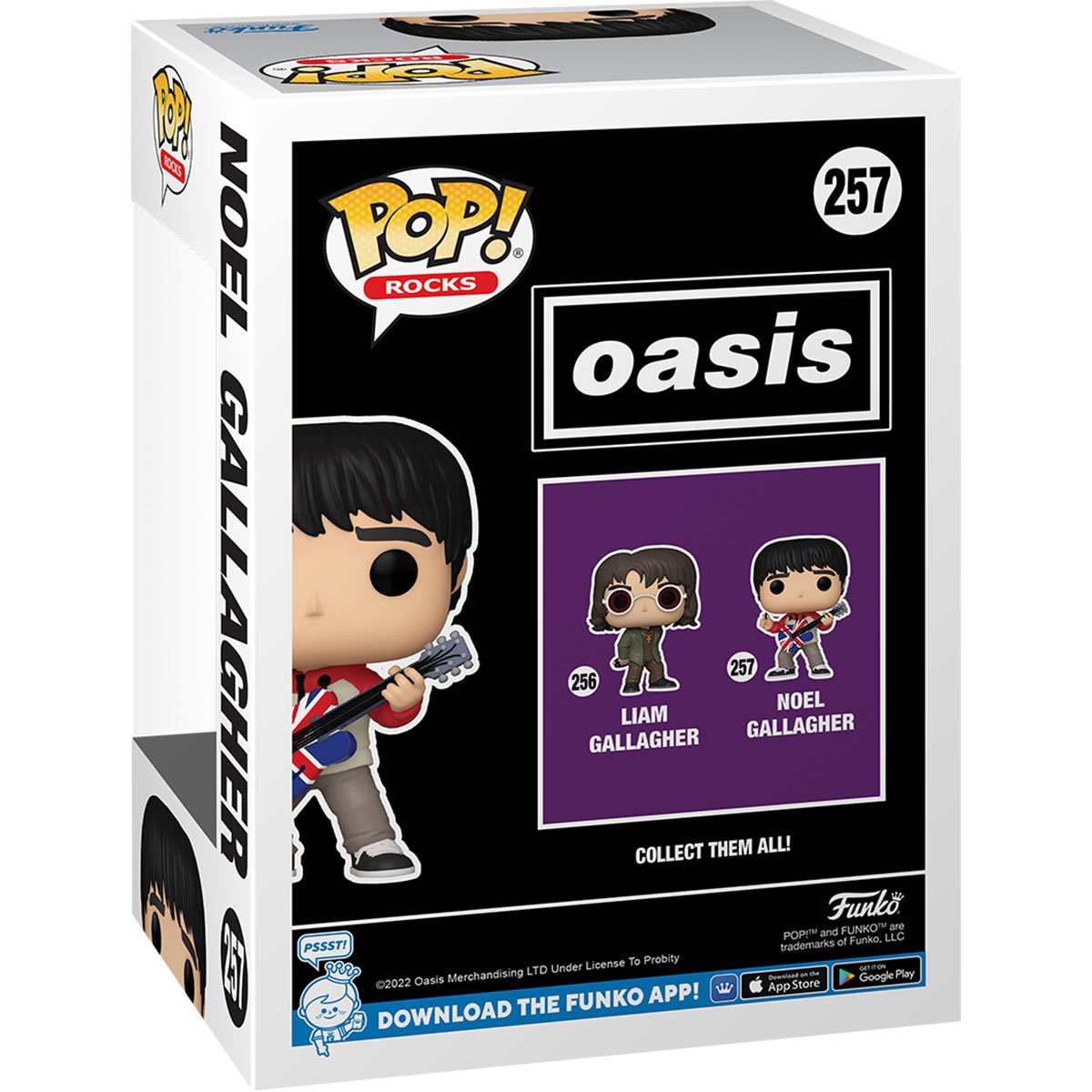Oasis Noel Gallagher Funko Pop! Vinyl Figure #257 - Image 3