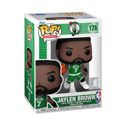 NBA Boston Celtics Jaylen Brown Funko Pop! Vinyl Figure #176 - Image 3