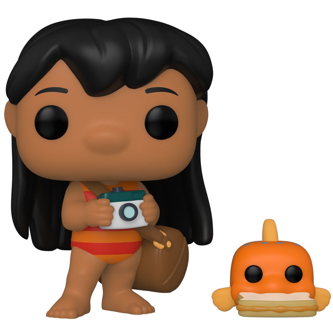 Lilo & Stitch Lilo with Pudge Funko Pop! Vinyl Figure and Buddy #1047 - Image 2