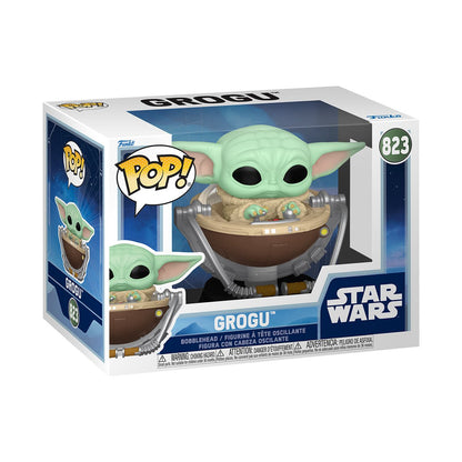 Star Wars: The Mandalorian and Grogu Grogu in Pram Funko Pop! Vinyl Figure #823 - Image 2