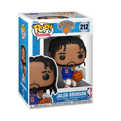 NBA Knicks Jalen Brunson Funko Pop! Vinyl Figure #212 - Image 2