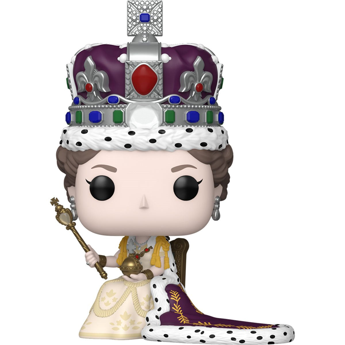 Royals Queen Elizabeth II (Coronation) Premium Funko Pop! Vinyl Figure #07