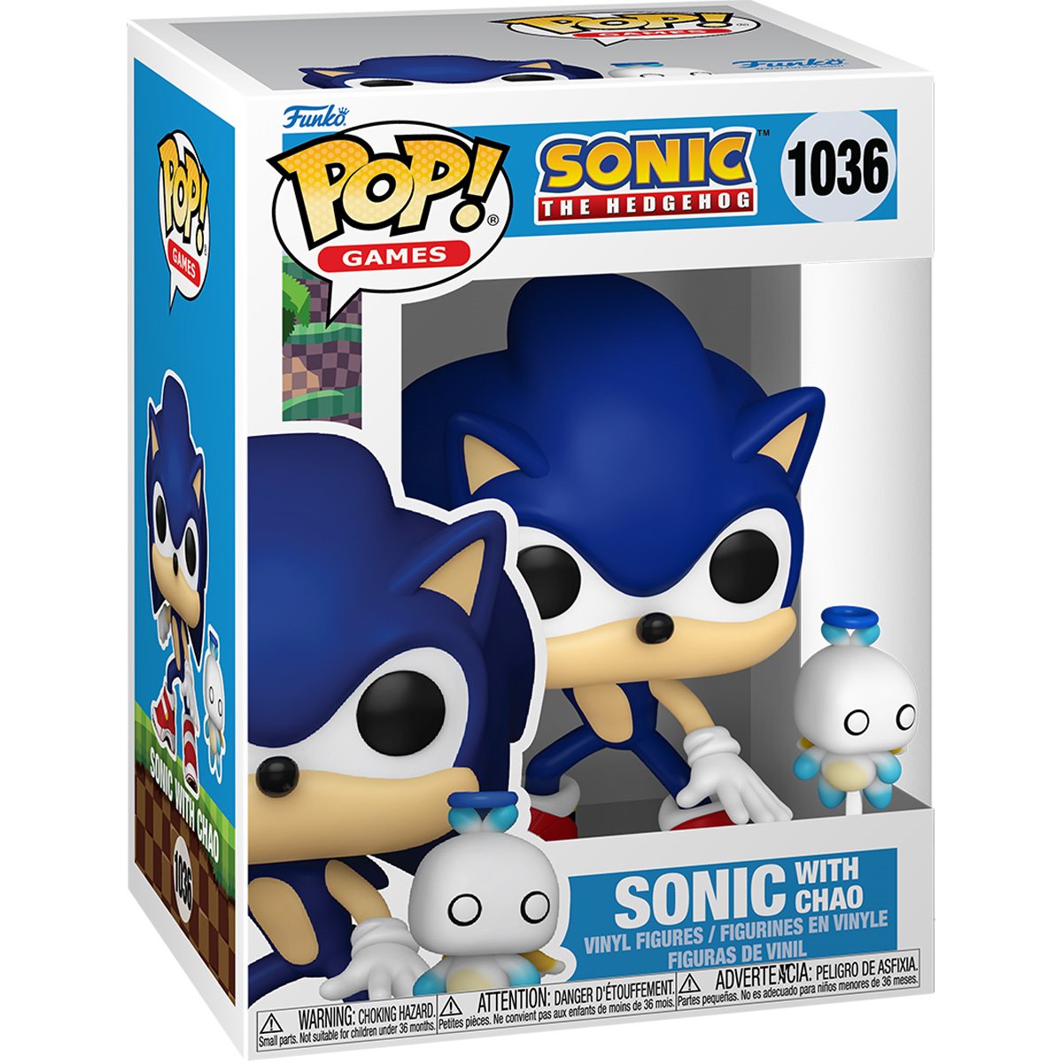 Sonic The Hedgehog Funko Pop! Vinyl Figure with Chao Buddy #1036 - Image 2