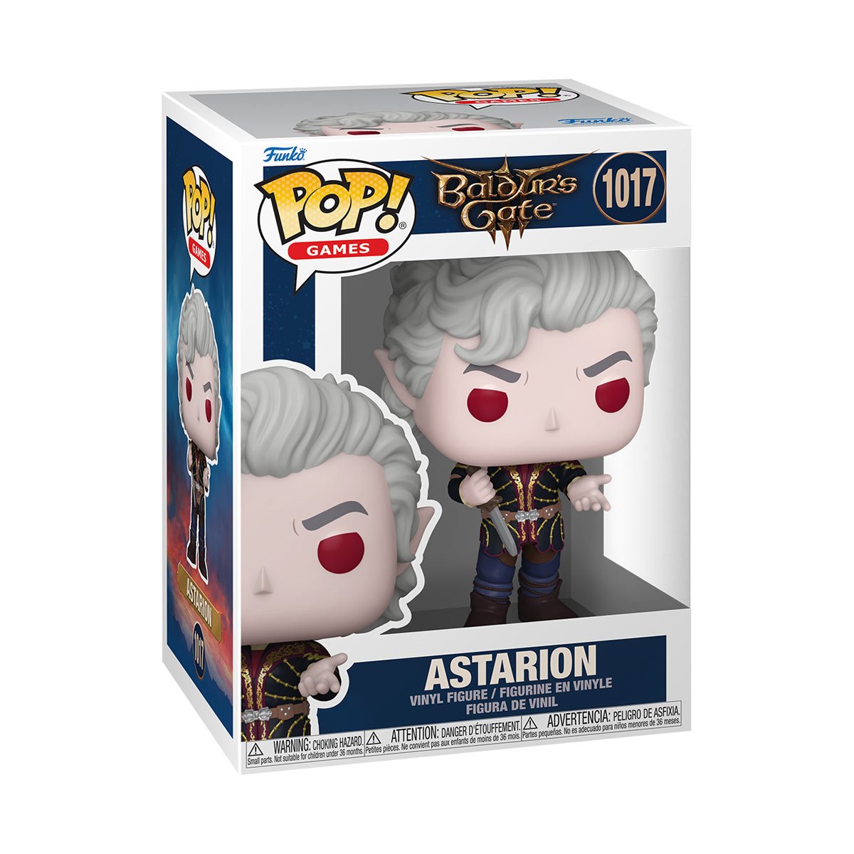 Baldur's Gate 3 Astarion Funko Pop! Vinyl Figure #1017 - Image 3