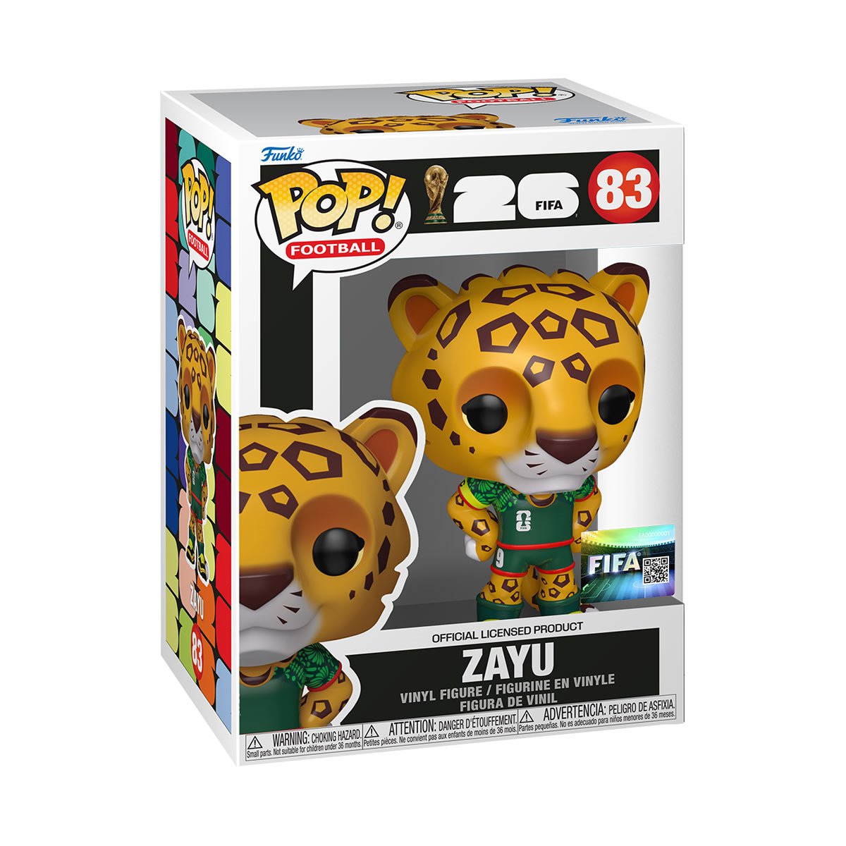 FIFA World Cup 2026 Mascots Zayu Funko Pop! Vinyl Figure #83 - Image 2