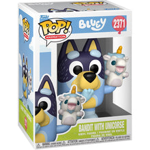 Bluey Bandit with Unicorse Funko Pop! Vinyl Figure #2371 - Specialty - Image 2