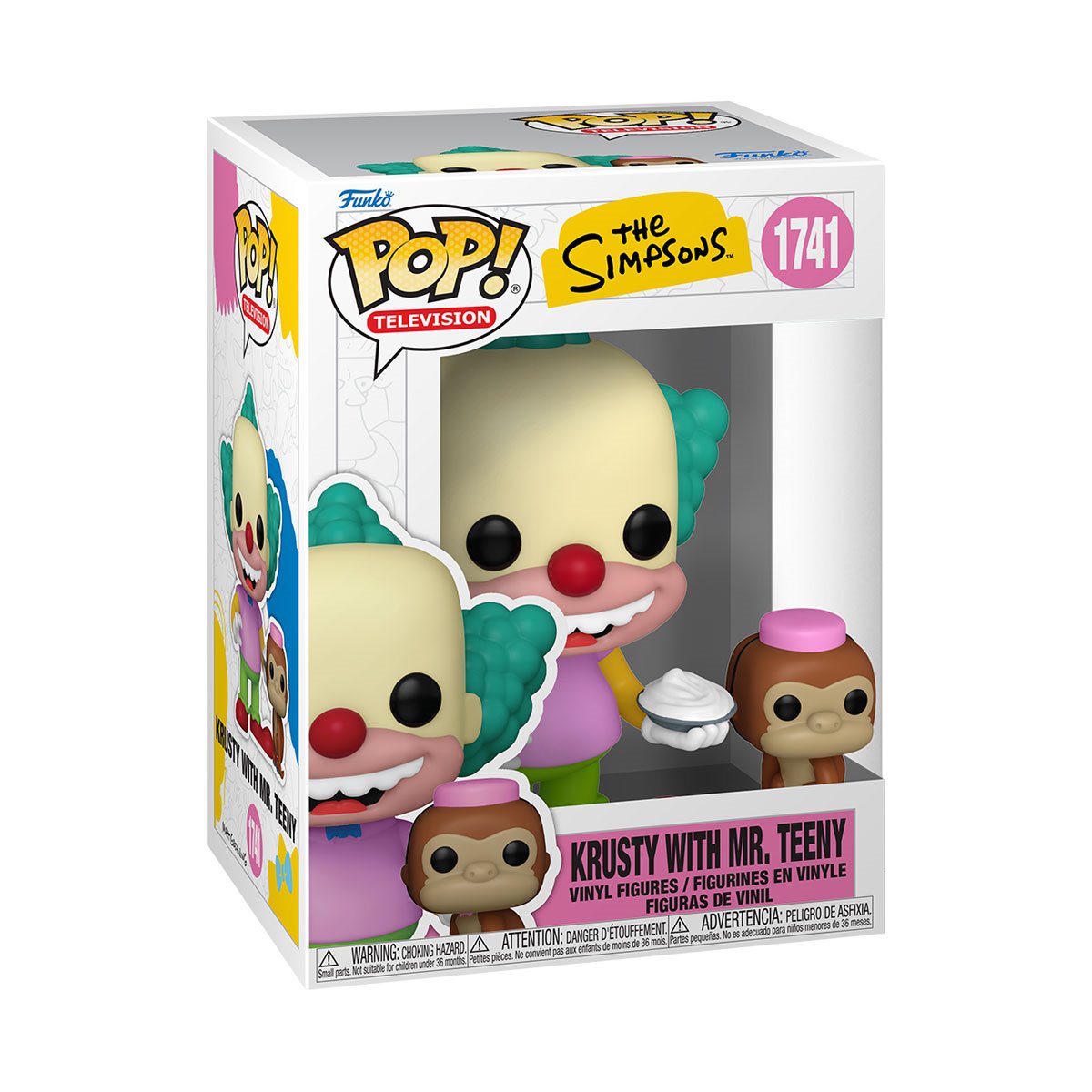 The Simpsons Krusty with Mr. Teeny Funko Pop! Vinyl Figure and Pop! Buddy #1741 - Image 2