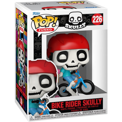 Skeleton Summer Bike Rider Skully Funko Pop! Vinyl Figure #226 - Image 2