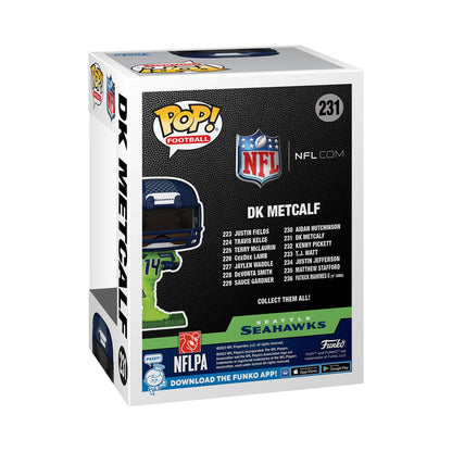 NFL Seahawks DK Metcalf 2023 (Alternate) Funko Pop! Vinyl Figure #231 - Image 2