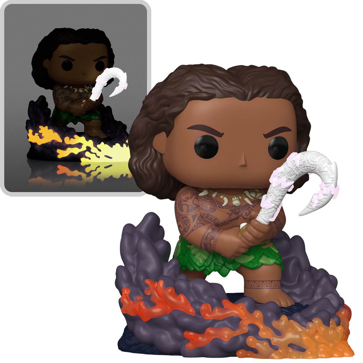 Moana Maui Glow-in-the-Dark Premium Funko Pop! Vinyl Figure #1764