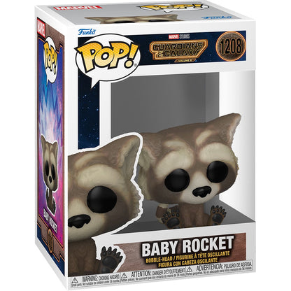 Guardians of the Galaxy Volume 3 Baby Rocket Funko Pop! Vinyl Figure #1208 - Image 3