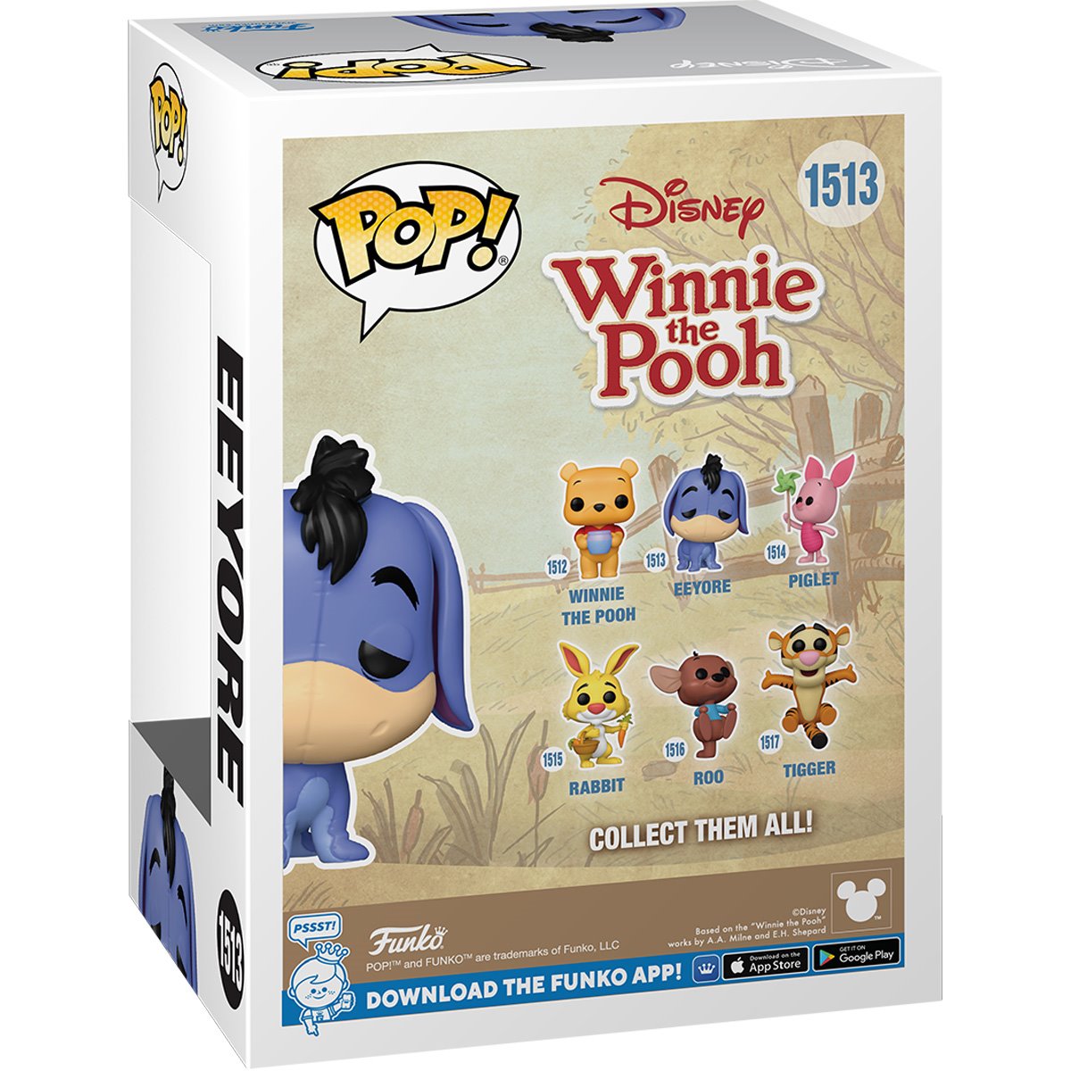 Winnie the Pooh Eeyore Funko Pop! Vinyl Figure #1513 - Image 3