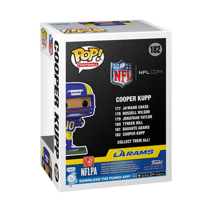 NFL Rams Cooper Kupp Funko Pop! Vinyl Figure #182 - Image 3