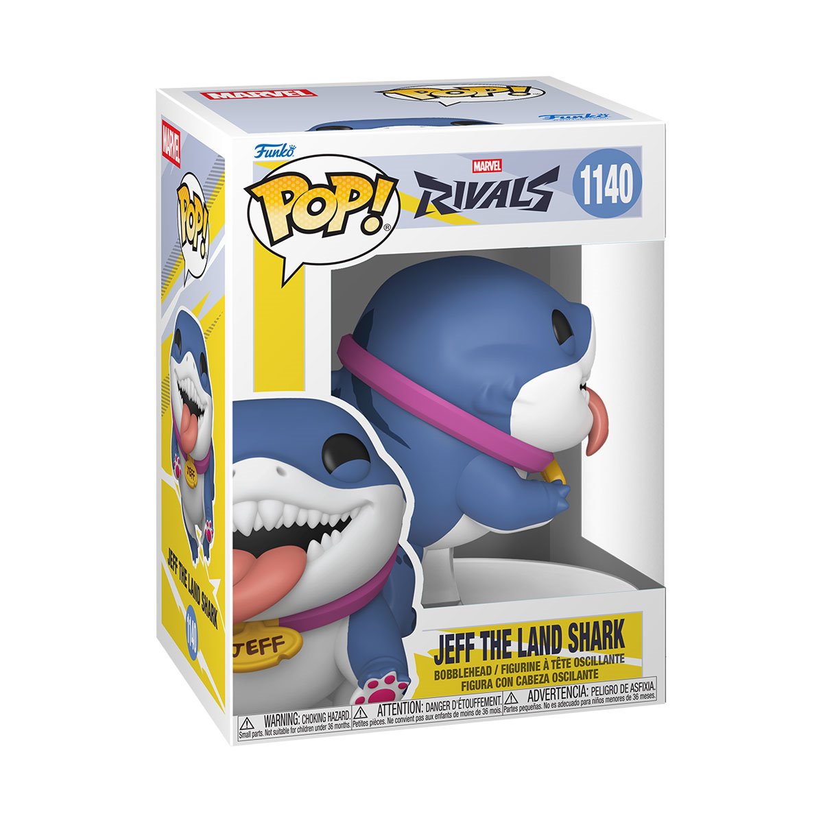 Marvel Rivals Jeff the Land Shark Funko Pop! Vinyl Figure #1140 - Image 2