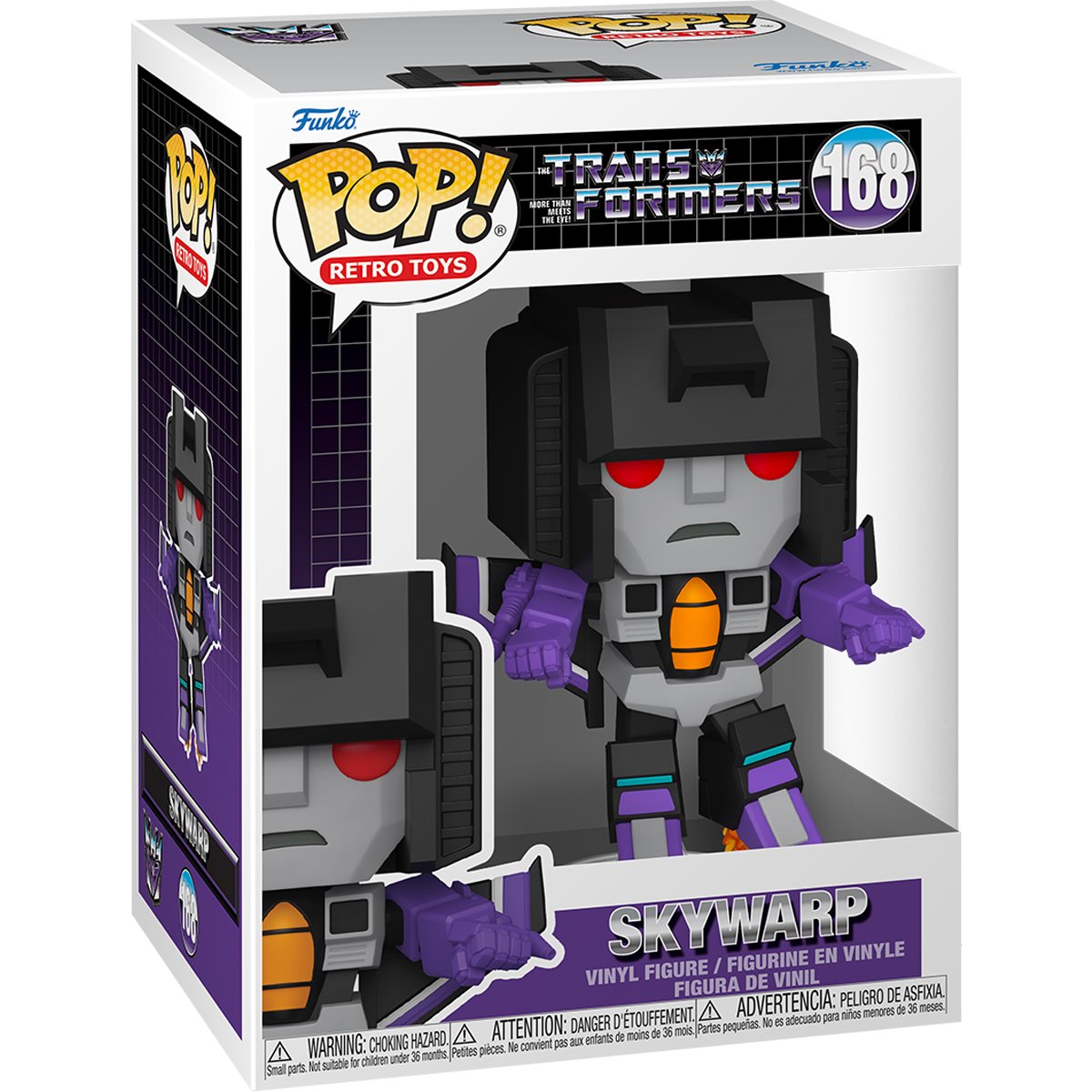 Transformers Skywarp Funko Pop! Vinyl Figure #168 - Image 3