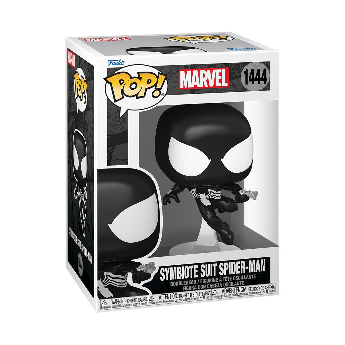 Spider-Man Comics Symbiote Suit Spider-Man Funko Pop! Vinyl Figure #1444 - Image 2