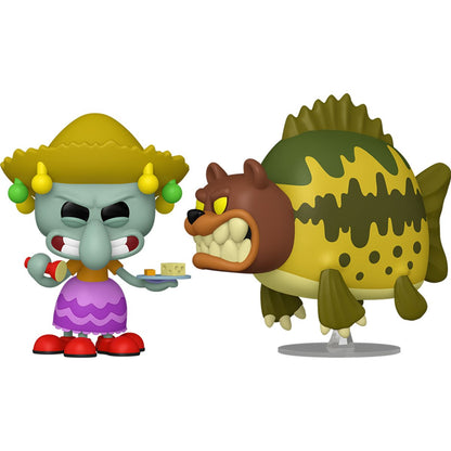 SpongeBob SquarePants Squidward and Sea Bear Funko Pop! Vinyl Figure 2-Pack