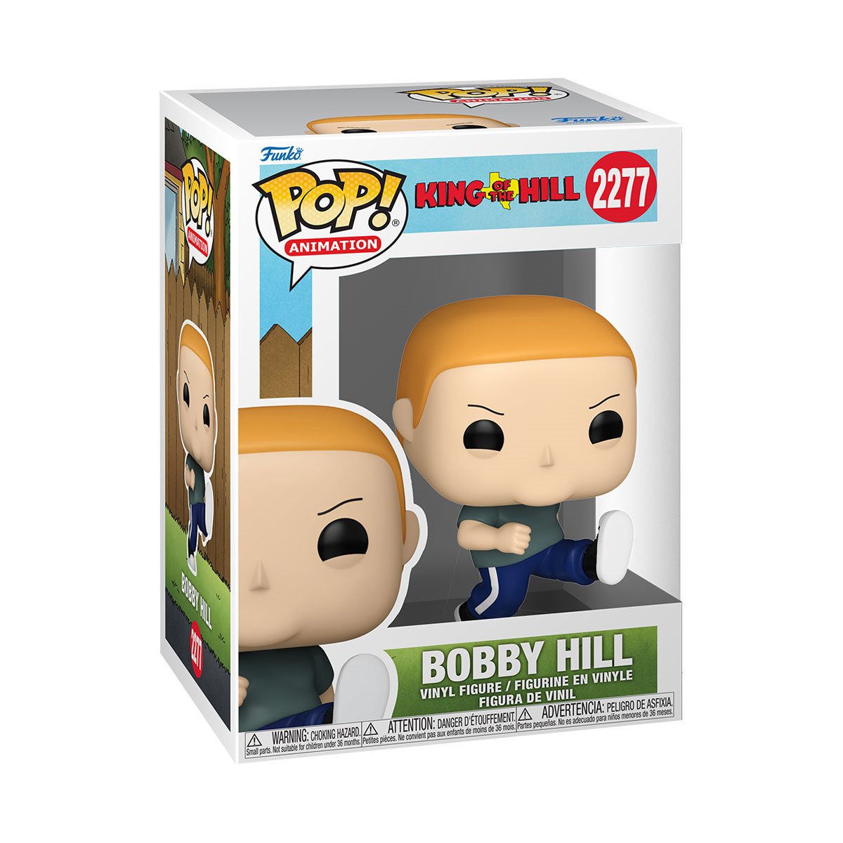 King of the Hill Bobby Hill Kicking Funko Pop! Vinyl Figure #2277 - Image 2