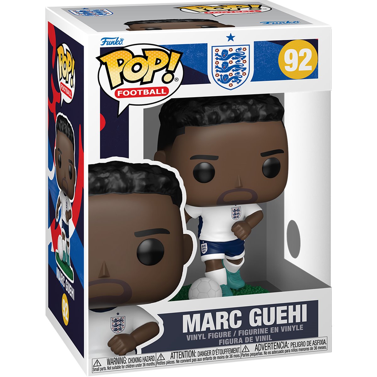 Football World Cup 2026 England Marc Guehi Funko Pop! Vinyl Figure #92 - Image 2