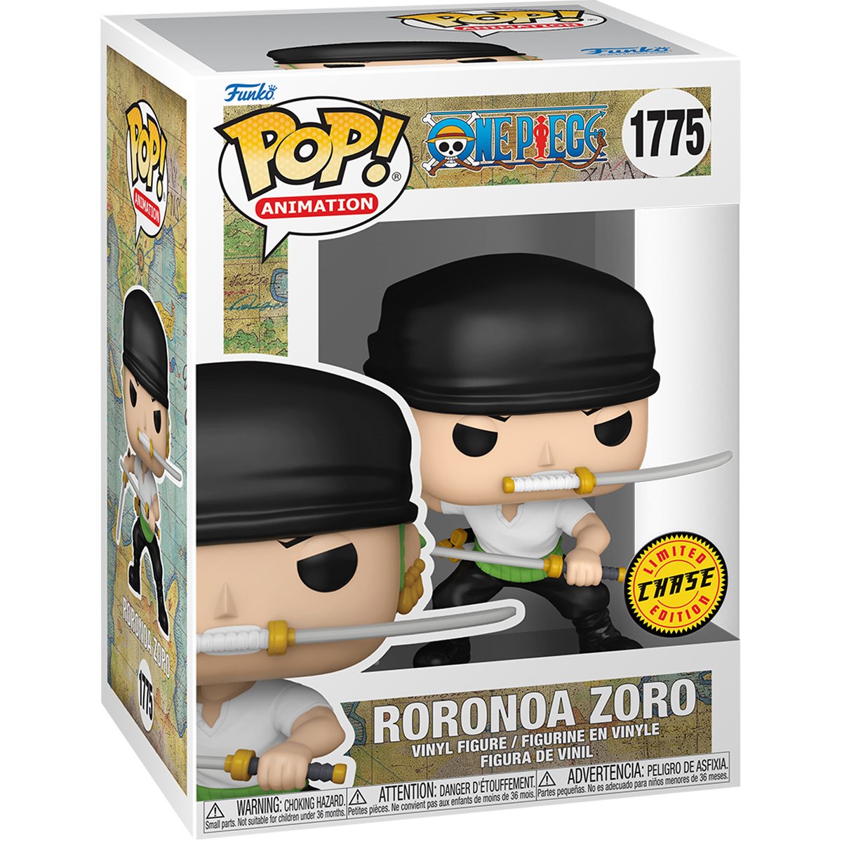 One Piece Roronoa Zoro with Swords (2024) Funko Pop! Vinyl Figure #1775 - Image 5