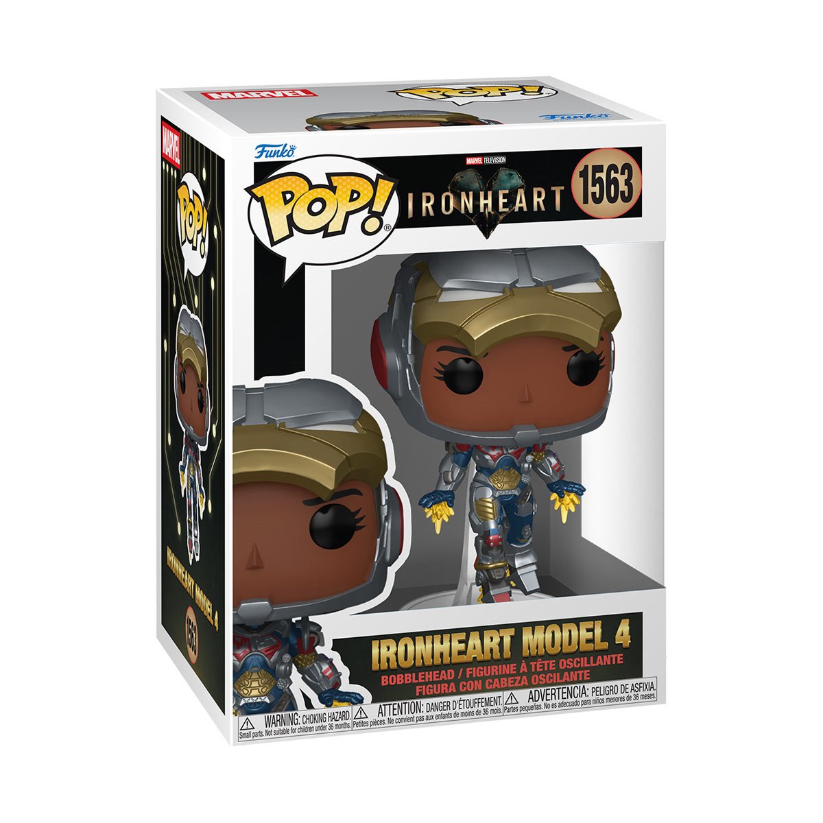 Marvel Ironheart Model 4 Funko Pop! Vinyl Figure #1563 - Image 2