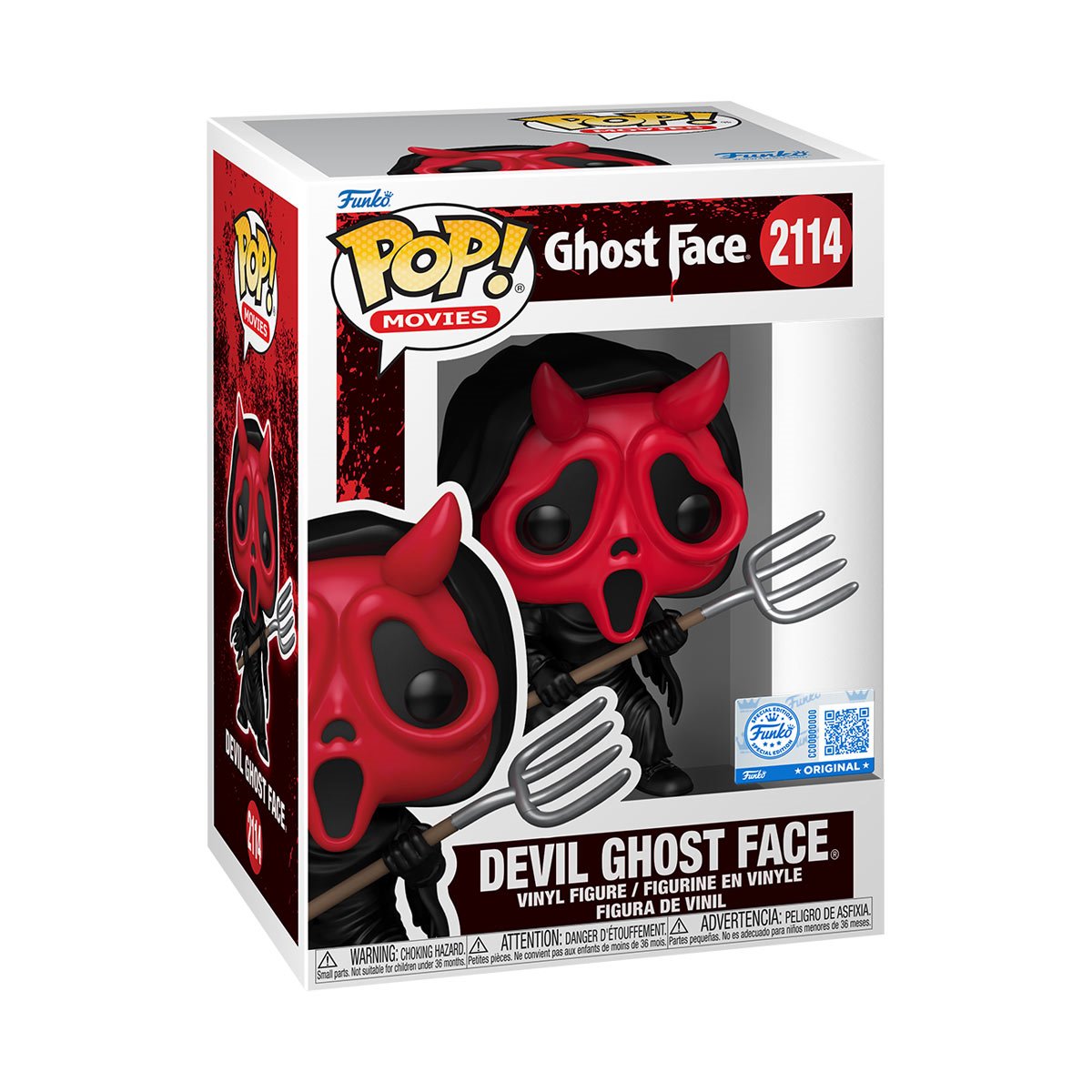 Scream Devil Ghost Face Funko Pop! Vinyl Figure #2114 - Image 2