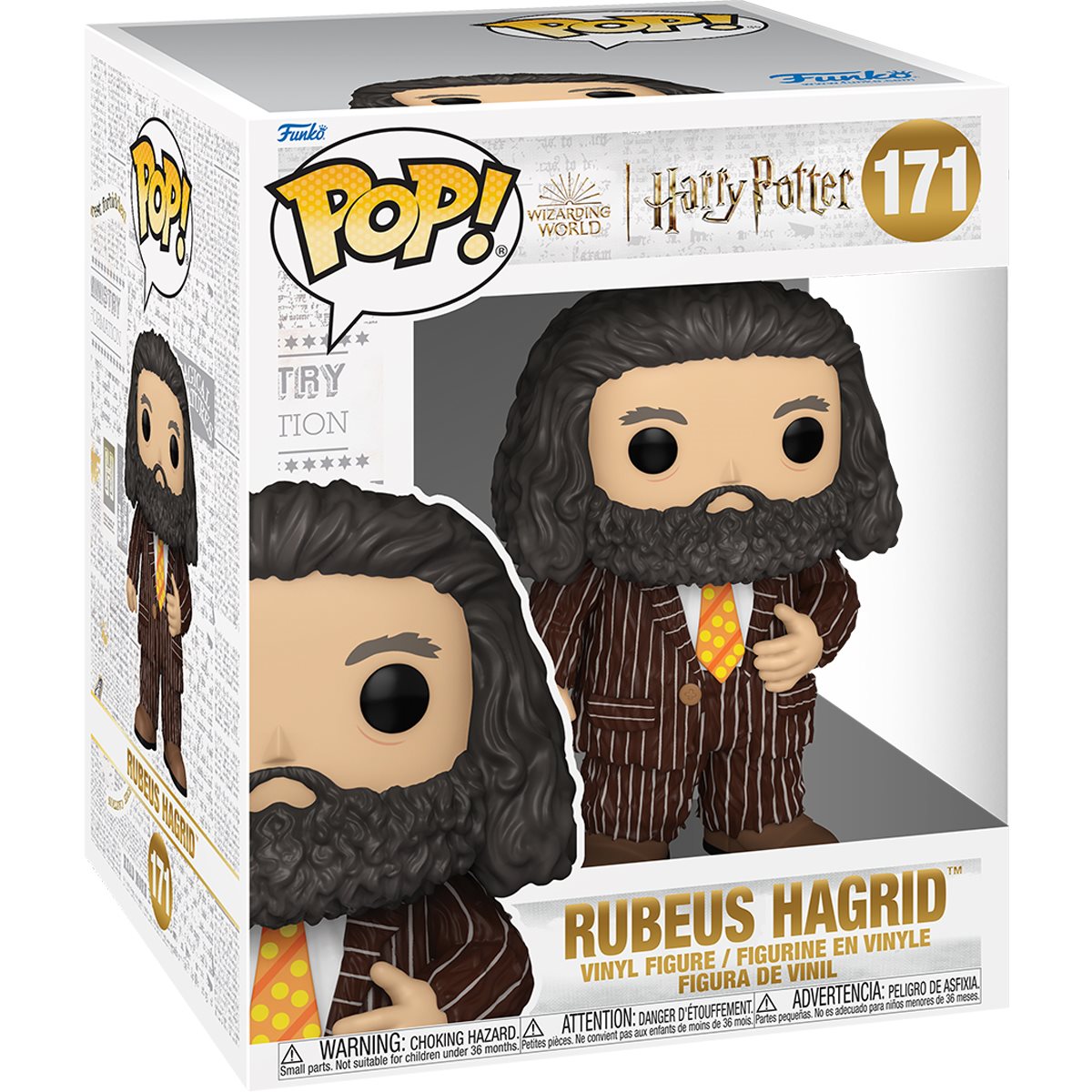 Harry Potter and the Prisoner of Azkaban Rubeus Hagrid Animal Pelt Outfit Super Funko Pop! Vinyl Figure #171 - Image 2