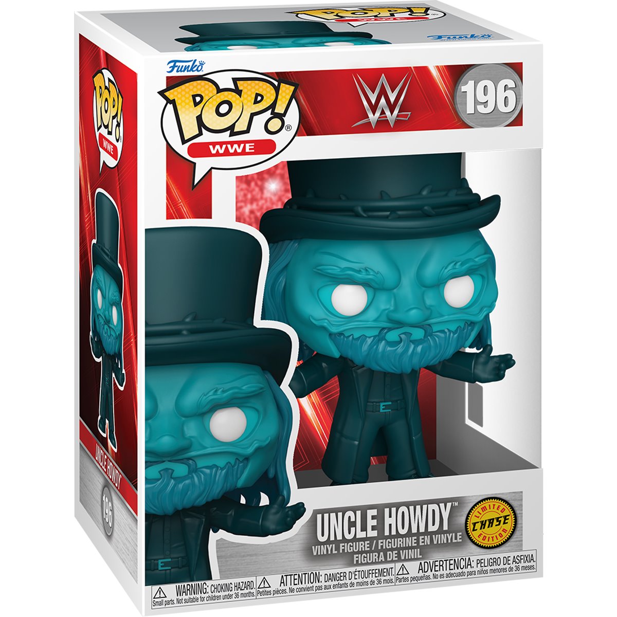 WWE Uncle Howdy Funko Pop! Vinyl Figure #196 - Image 5