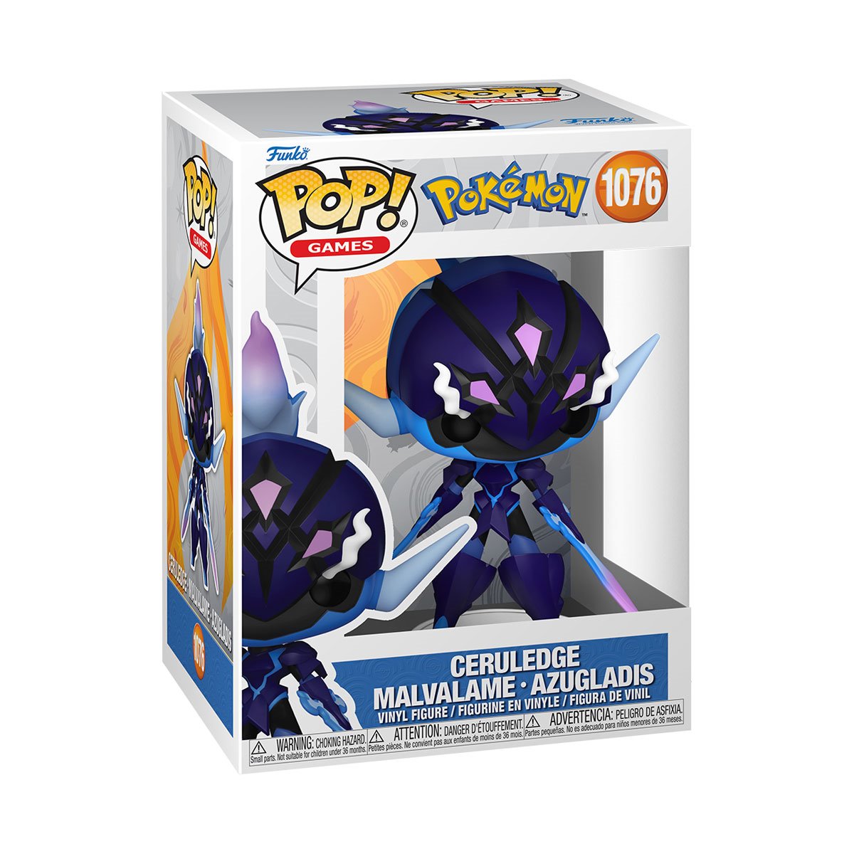 Pokemon Ceruledge Funko Pop! Vinyl Figure #1076 - Image 2