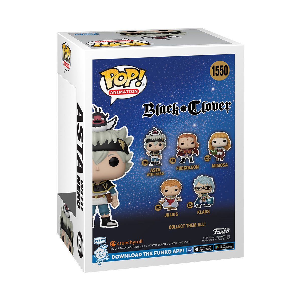 Black Clover Asta with Nero Funko Pop! Vinyl Figure #1550 - Image 2