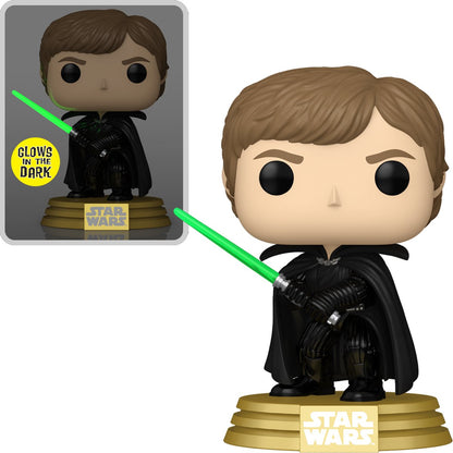 Star Wars Legends Luke Skywalker (Legends) Glow-in-the-Dark Funko Pop! Vinyl Figure #846 - Specialty