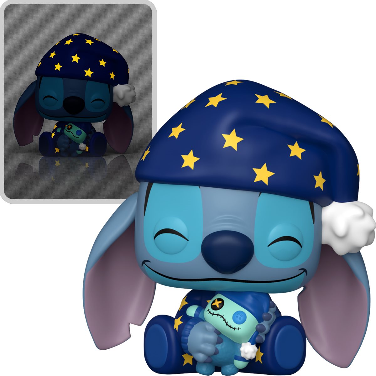 Lilo & Stitch Stitch in PJs Glow-in-the-Dark Funko Pop! Vinyl Figure #1747 - Specialty - Image 2