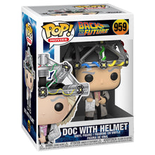 Back to the Future Doc with Helmet Funko Pop! Vinyl Figure #959 - Image 2