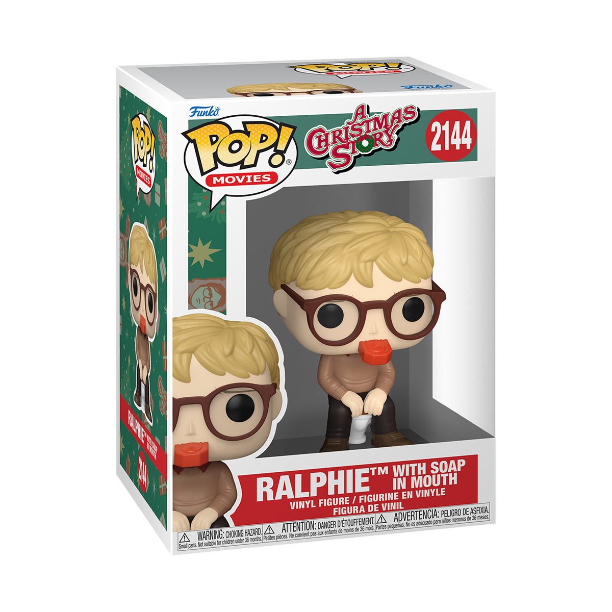 A Christmas Story Ralphie with Soap in Mouth Funko Pop! Vinyl Figure #2144 - Image 2