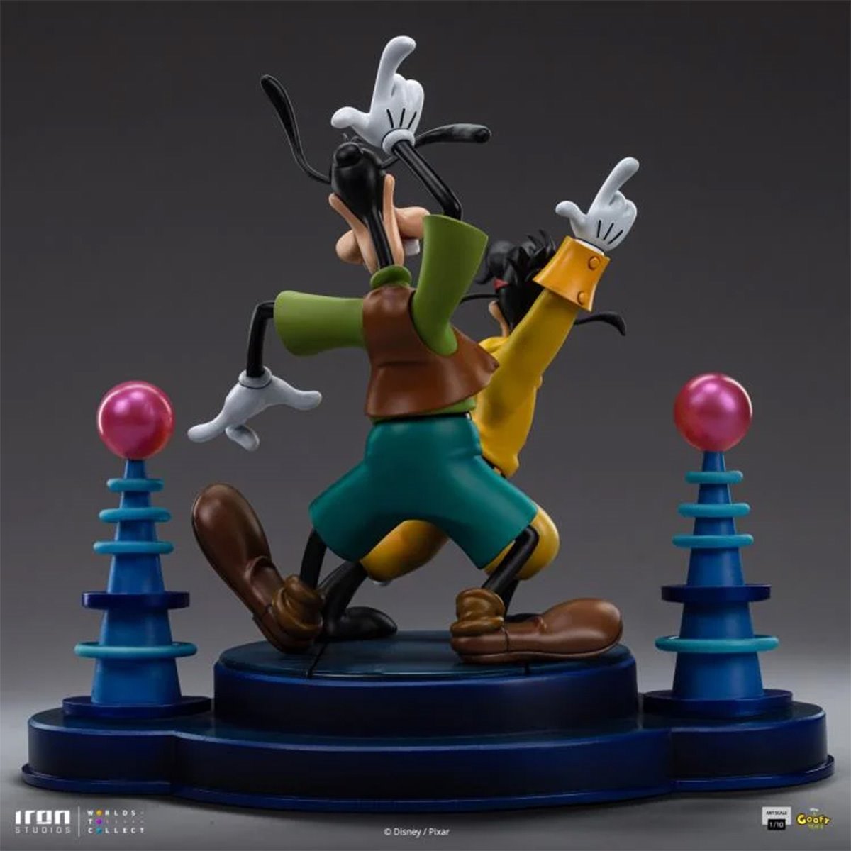 A Goofy Movie Goofy and Max 1:10 Art Scale Limited Edition Statue - Image 5