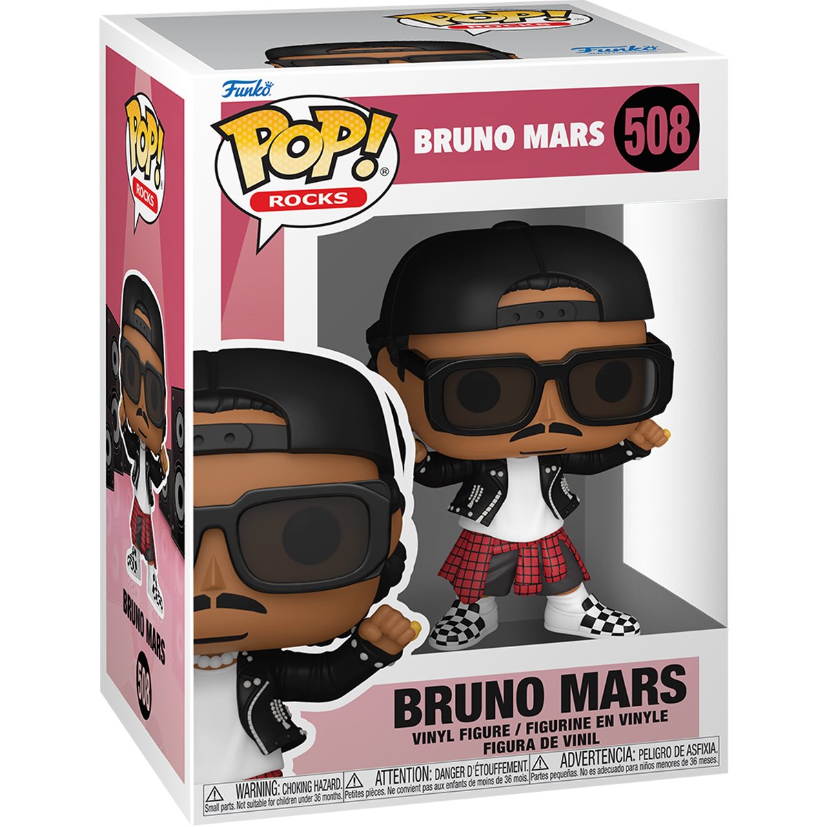 Bruno Mars APT. Funko Pop! Vinyl Figure #508 - Image 2