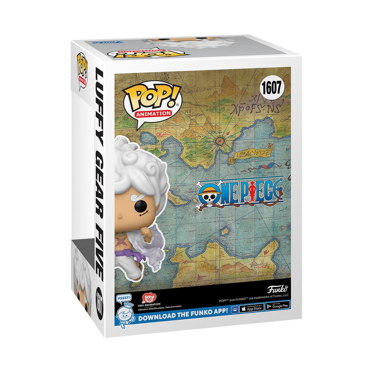 One Piece Luffy Gear Five Funko Pop! Vinyl Figure #1607 - Image 6