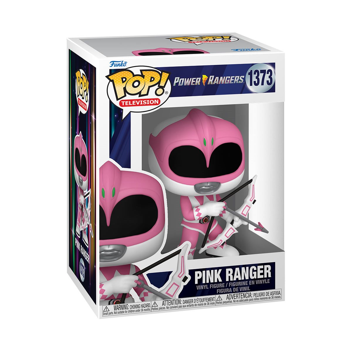 Mighty Morphin Power Rangers 30th Anniversary Pink Ranger Funko Pop! Vinyl Figure #1373 - Image 2